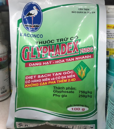 Thuốc diệt cỏ tận gốc GLYPHADEX 750SG
